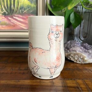 Kat Nap Studios Ceramic Llama Mug